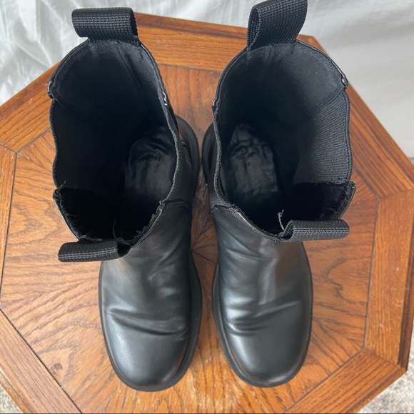 H&M Chunky Chelsea Platform Slip On Boots - Picture 4 of 6